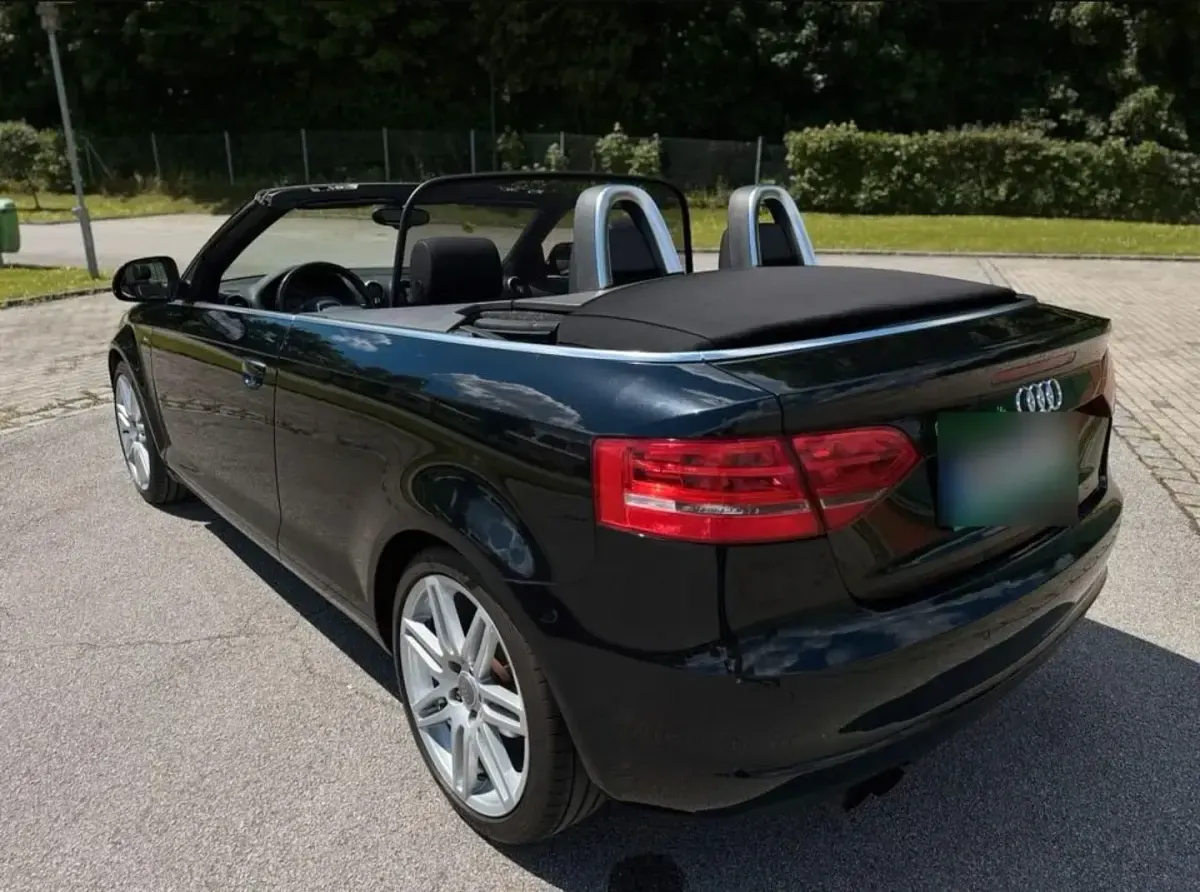 Gebraucht Audi A3 Cabriolet S-Line 160 PS (117 kW) 2010 Schwarz Cabrio
