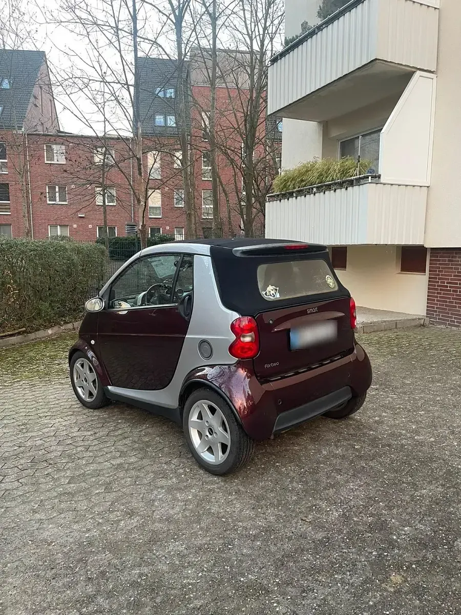 Usata Smart ForTwo Cabrio 61 CV (44 kW) 2006 Rosso Cabrio