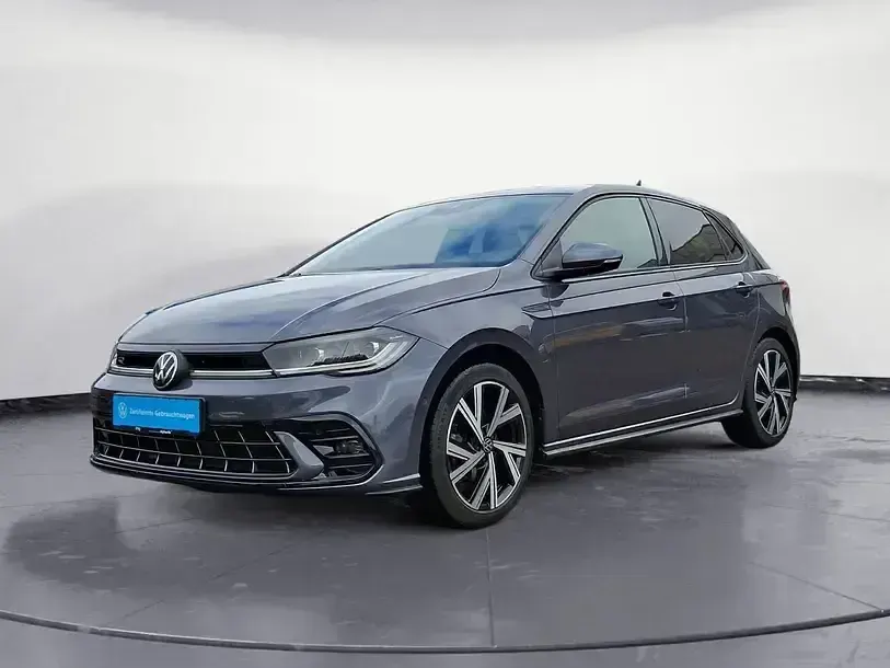 Usata VW Polo R-line 110 CV (80 kW) 2022 Grigio Utilitaria