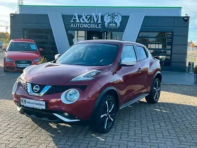 Gebraucht Nissan Juke Acenta 116 PS (85 kW) 2017 Rot SUV
