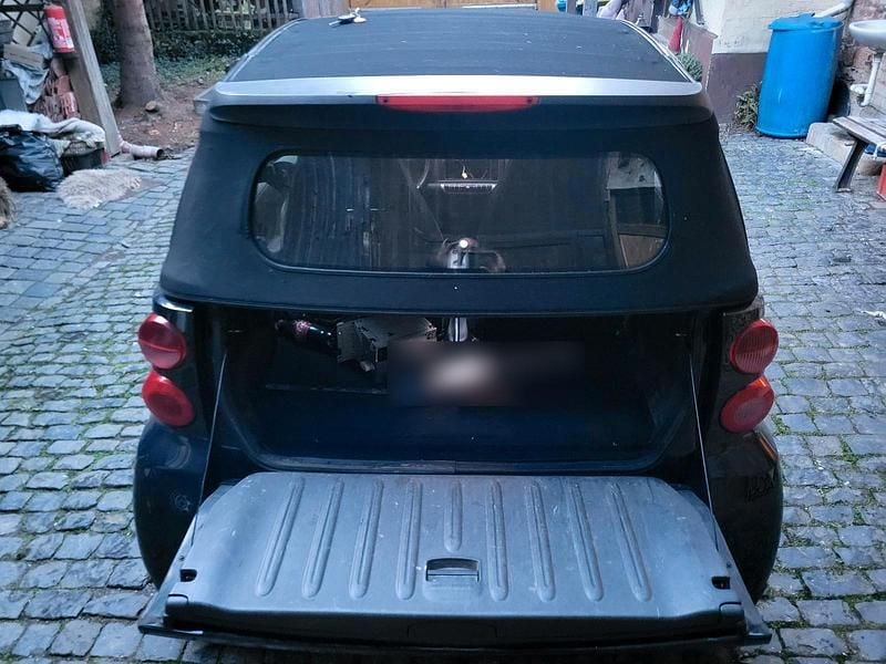 Gebraucht Smart ForTwo Cabrio 71 PS (52 kW) 2007 Schwarz Cabrio