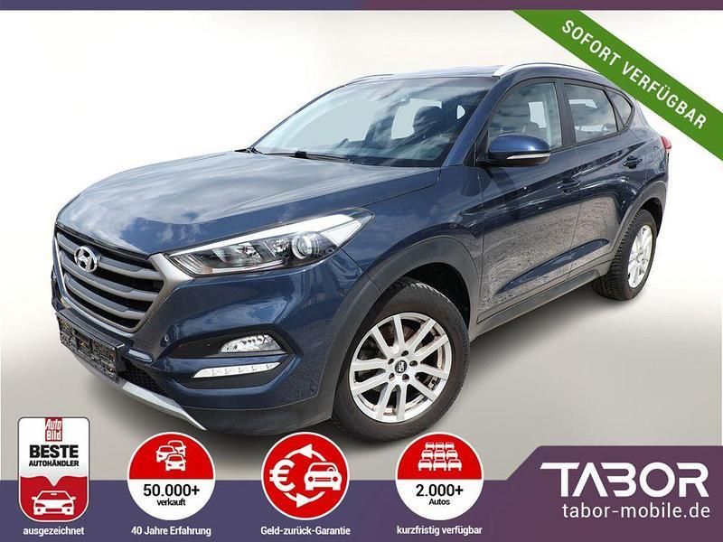 Blau Gebraucht 2017 Hyundai Tucson Advantage SUV | 15.888 € (Fairer Preis) - Bild 1/4