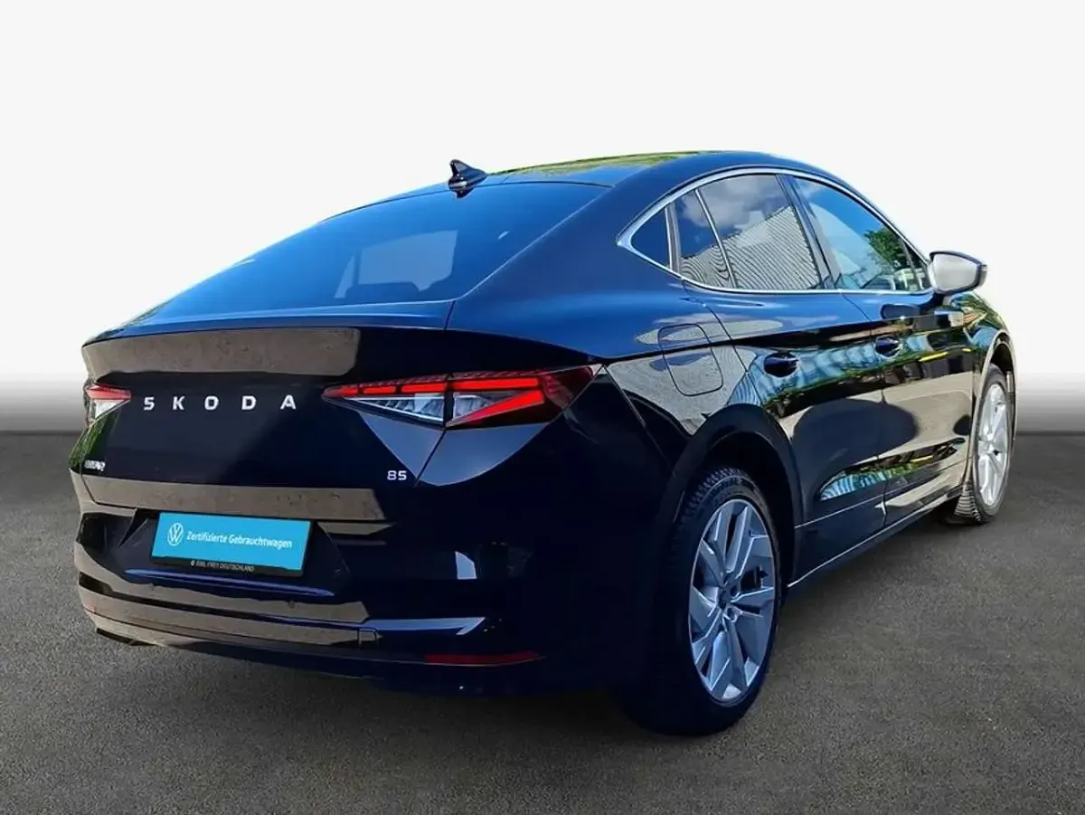Gebraucht Skoda Enyaq iV 210 kW (286 PS) 2025 Blackmagic perleffekt SUV