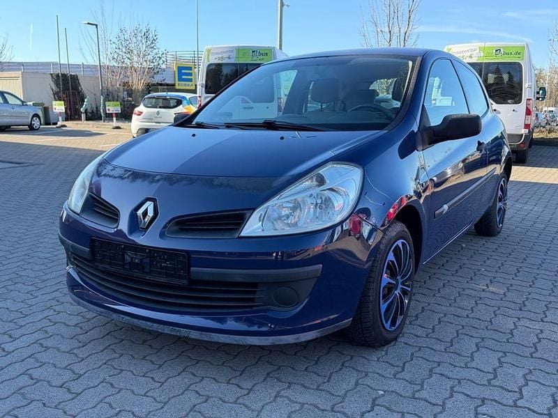 Gebraucht Renault Clio III Expression 75 PS (55 kW) 2006 Blau Kleinwagen