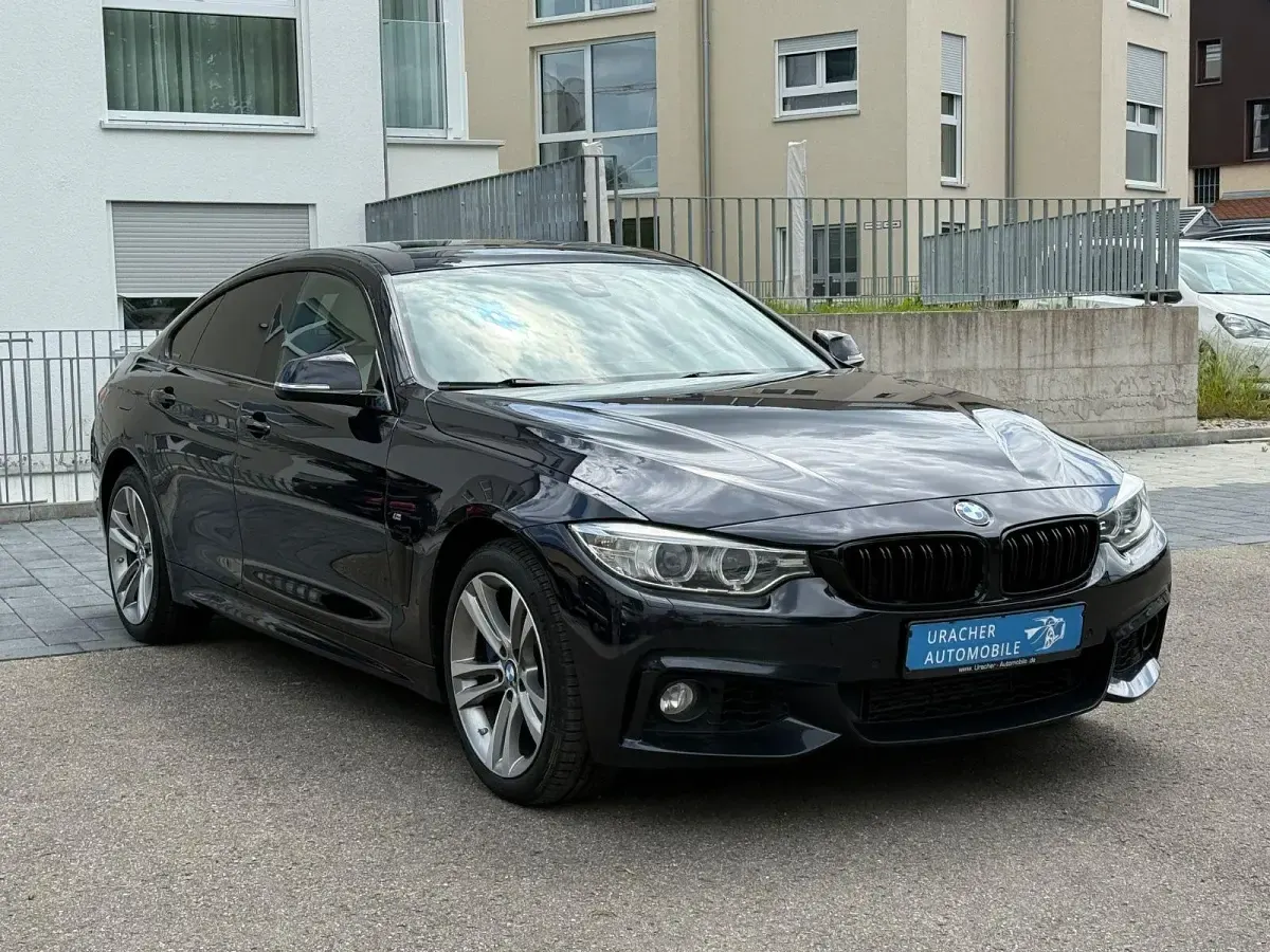Gebraucht BMW 435 Gran Coupé M Sport 313 PS (230 kW) 2014 Schwarz Coupé