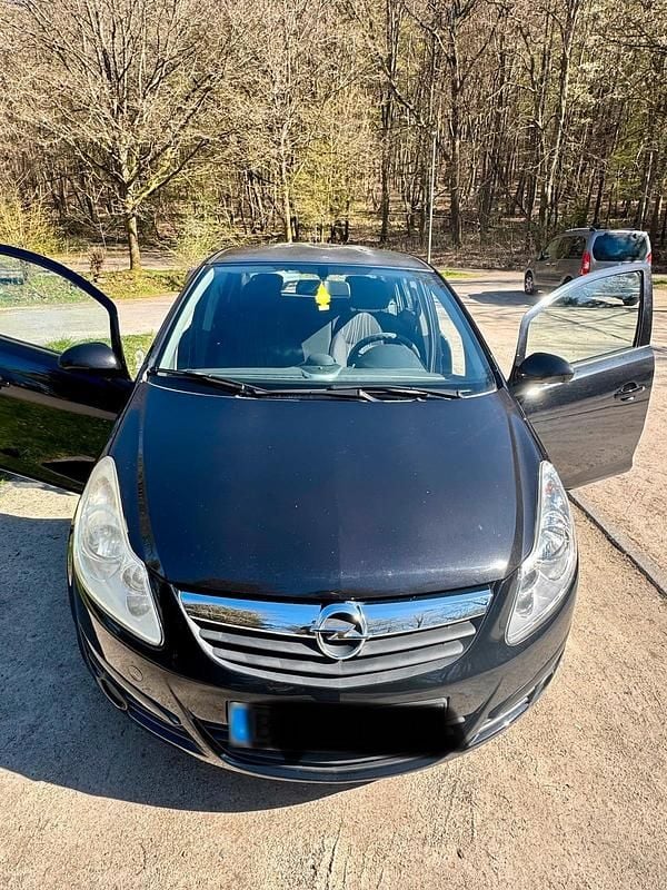 Gebraucht Opel Corsa 90 PS (66 kW) 2009 Schwarz Kleinwagen