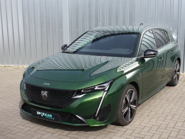 Olivine grün metallic Gebraucht 2022 Peugeot 308 GT Limousine | 29.850 € (Fairer Preis) - Bild 1/4