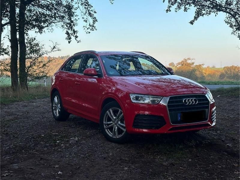 Rot Gebraucht 2017 Audi Q3 Sport SUV | 16.500 € (Superpreis) - Bild 1/4