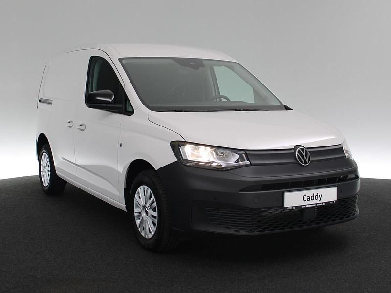 Gebraucht VW Caddy 102 PS (75 kW) 2021 Weiß Van / Kleinbus
