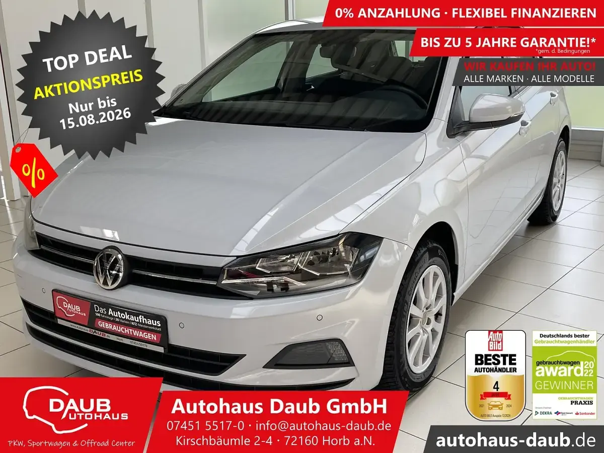Gebraucht VW Polo Comfortline 95 PS (69 kW) 2018 Kleinwagen