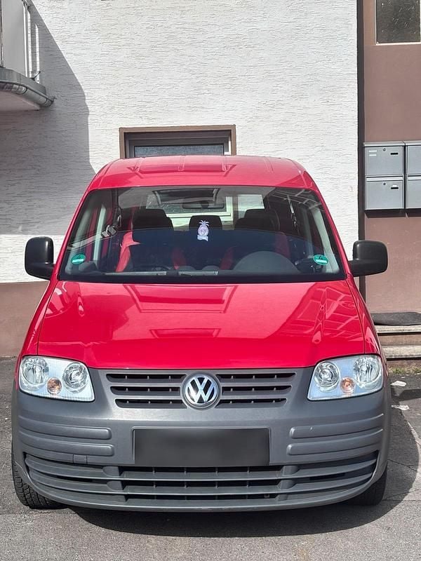 Usata VW Caddy 102 CV (75 kW) 2005 Rosso Monovolume