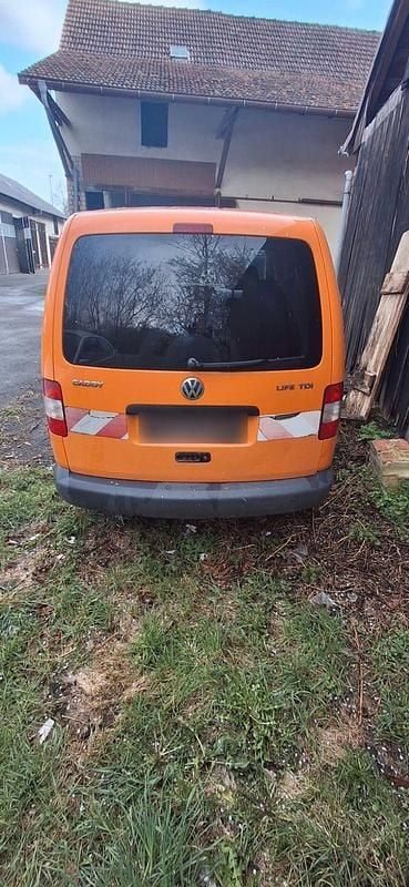 Gebraucht VW Caddy Life 105 PS (77 kW) 2008 Orange Van / Kleinbus