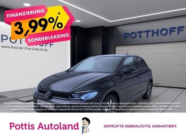 Schwarz Gebraucht 2024 VW Polo Move Limousine | 19.377 € (Guter Preis) - Bild 1/4