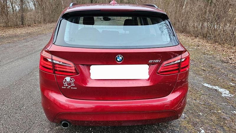 Gebraucht BMW 218 Active Tourer Advantage 136 PS (100 kW) 2016 Rot Van / Kleinbus