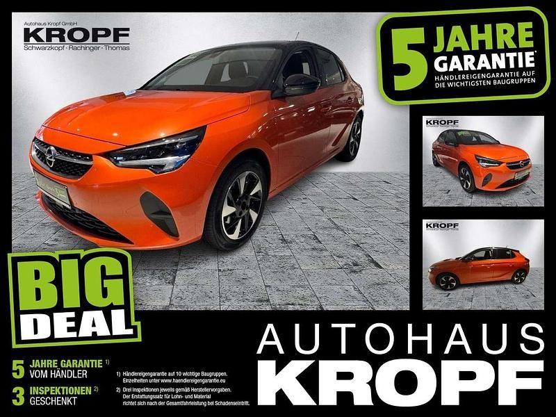 Power orange/dynamik orange Gebraucht 2021 Opel Corsa-e Edition Kleinwagen | 14.290 € (Fairer Preis) - Bild 1/4