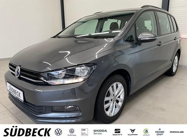 Indiumgrau metallic Gebraucht 2018 VW Touran Trendline Van / Kleinbus | 18.990 € (Superpreis) - Bild 1/4
