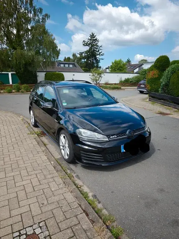 Gebraucht VW Golf VII GTD 184 PS (135 kW) 2015 Schwarz Kombi