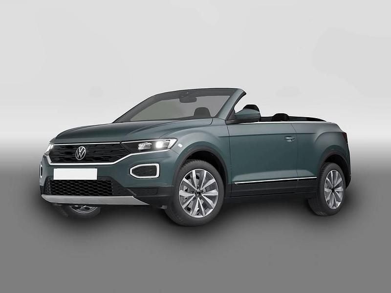Gebraucht VW T-Roc Cabriolet 150 PS (110 kW) 2022 Grün Cabrio