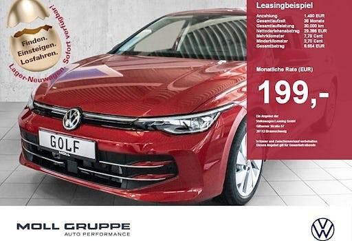 Neu VW Golf VIII Style 150 PS (110 kW) 2026 Rot Limousine