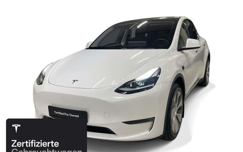 Weiß Gebraucht 2022 Tesla Model Y SUV | 37.300 € (Fairer Preis) - Bild 1/4