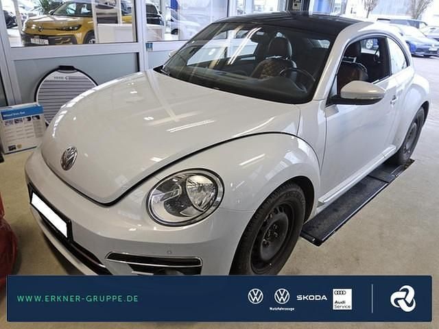 Gebraucht VW Beetle Exclusive 105 PS (77 kW) 2017 White silver metallic Kleinwagen