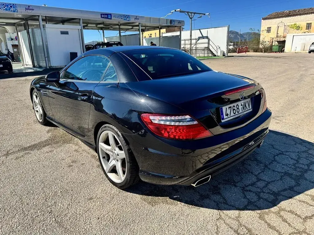 Gebraucht Mercedes SLK200 184 PS (135 kW) 2013 Schwarz Cabrio