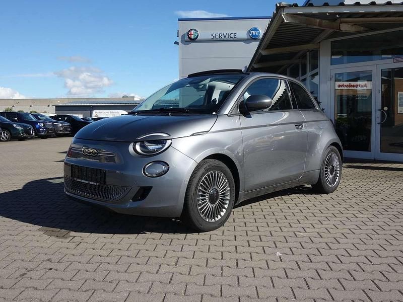 Colore esterno (mineral grau) Gebraucht 2023 Fiat 500e Cabrio | 25.990 € (Fairer Preis) - Bild 1/4