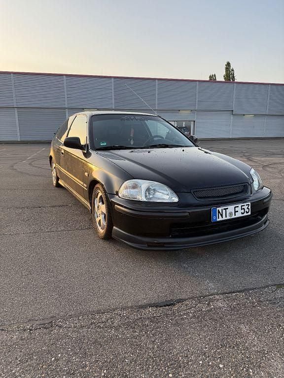 Schwarz Gebraucht 1998 Honda Civic Limousine | 1.400 € (Fairer Preis) - Bild 1/4
