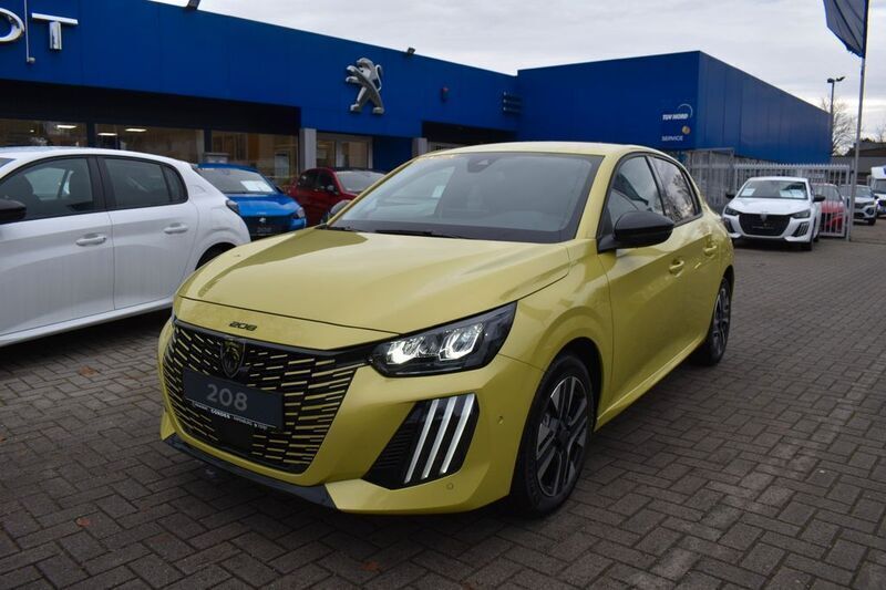 Gelb Neu 2024 Peugeot 208 Allure Kleinwagen | 21.950 € (Etwas zu teuer) - Bild 1/4