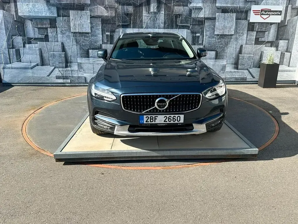 Brugt Volvo V90 CC 190 HK (139 kW) 2018 Blå Stationcar