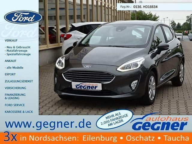 Grau Gebraucht 2018 Ford Fiesta Titanium Kleinwagen | 9.240 € (Fairer Preis) - Bild 1/4