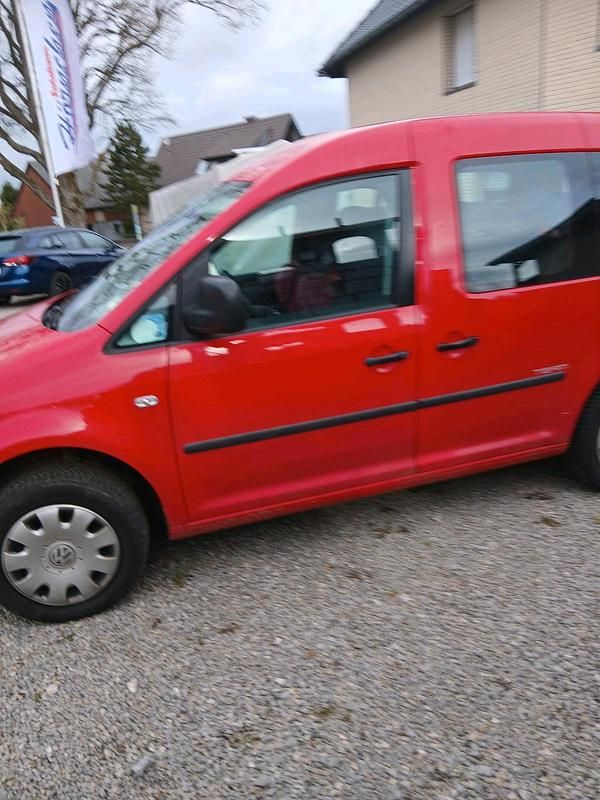 Gebraucht VW Caddy Life 2010 Rot Van / Kleinbus