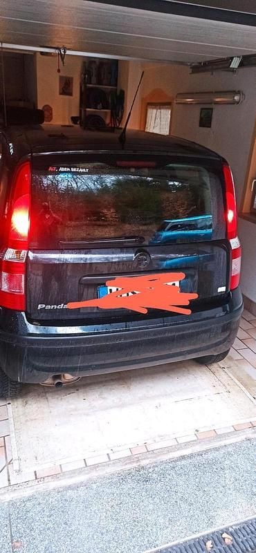 Gebraucht Fiat Panda 54 PS (39 kW) 2009 Schwarz Kleinwagen