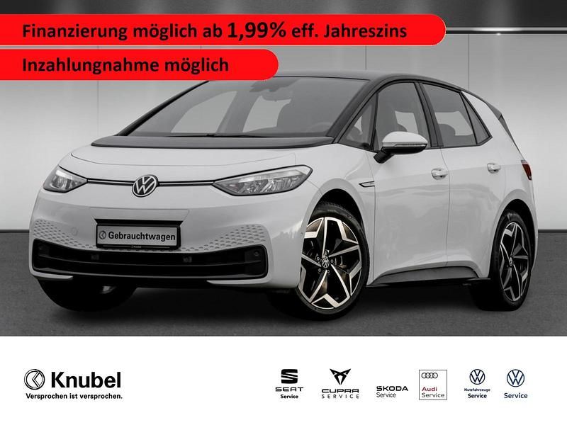 Weiss Gebraucht 2023 VW ID.3 Pro Performance Kleinwagen | 22.880 € (Superpreis) - Bild 1/4