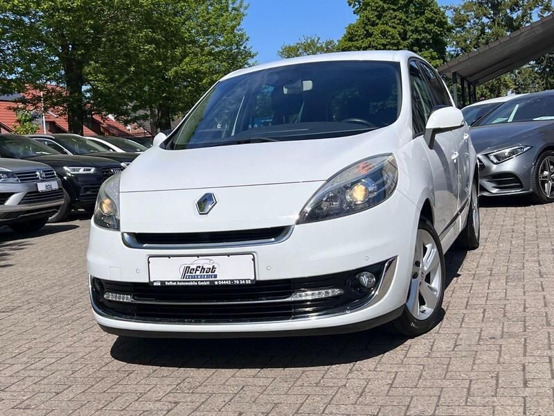 Weiß Gebraucht 2013 Renault Scénic III Dynamique Van / Kleinbus | 5.600 € (Fairer Preis) - Bild 1/4