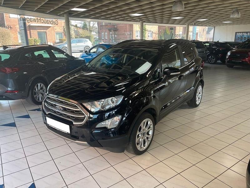 Schwarz Gebraucht 2022 Ford Ecosport Titanium SUV | 17.990 € (Fairer Preis) - Bild 1/4