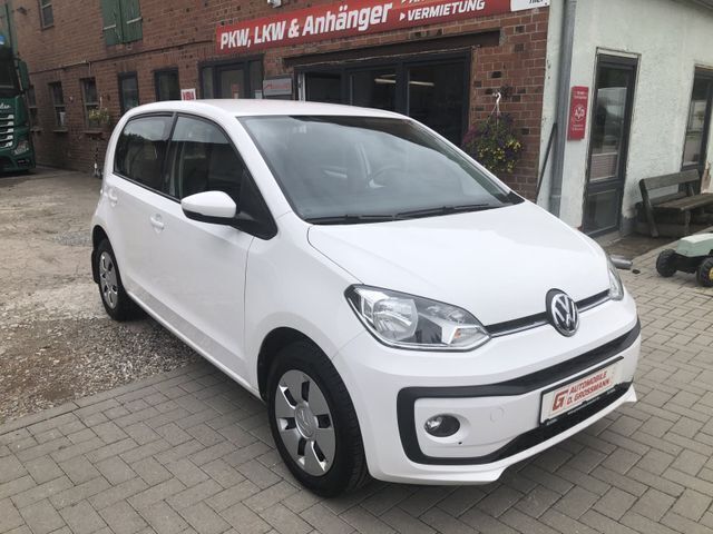 Weiß Gebraucht 2018 VW up! move up! Kleinwagen | 9.499 € (Teuer) - Bild 1/1