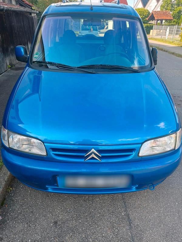 Blau Gebraucht 2002 Citroën Berlingo Van / Kleinbus | 1.300 € (Guter Preis) - Bild 1/4