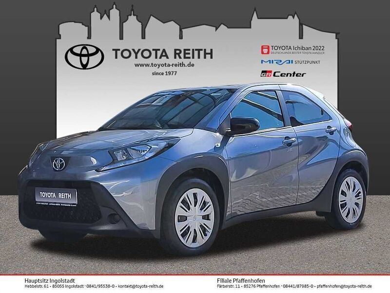 Blau Gebraucht 2024 Toyota Aygo Business Edition Kleinwagen | 18.910 € (Fairer Preis) - Bild 1/4
