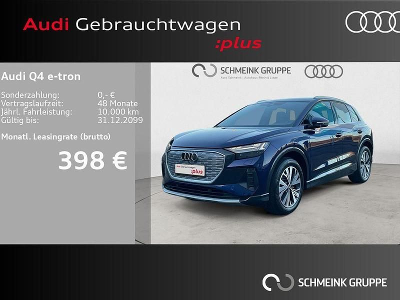 Gebraucht Audi Q4 e-tron Advanced 125 kW (170 PS) 2021 Navarrablau metallic SUV