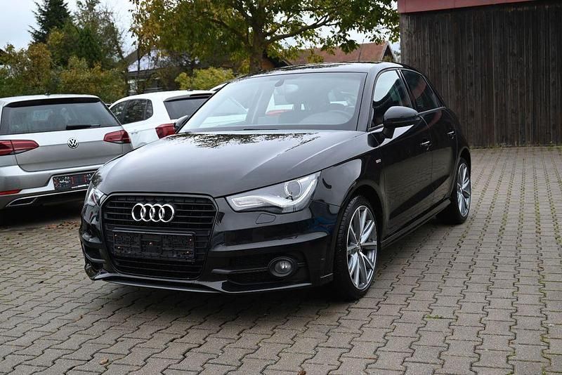 Schwarz Gebraucht 2014 Audi A1 Sportback S-Line Kleinwagen | 11.500 € (Fairer Preis) - Bild 1/4