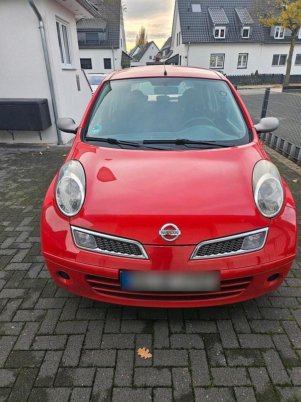 Rot Gebraucht 2009 Nissan Micra Kleinwagen | 2.000 € (Fairer Preis) - Bild 1/4