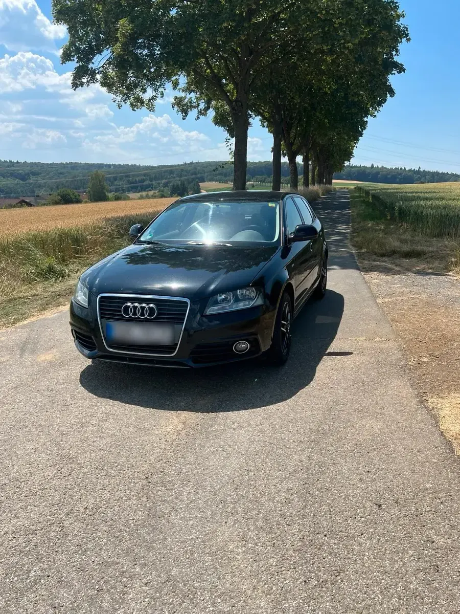 Gebraucht Audi A3 S-Line 102 PS (75 kW) 2008 Schwarz Kleinwagen