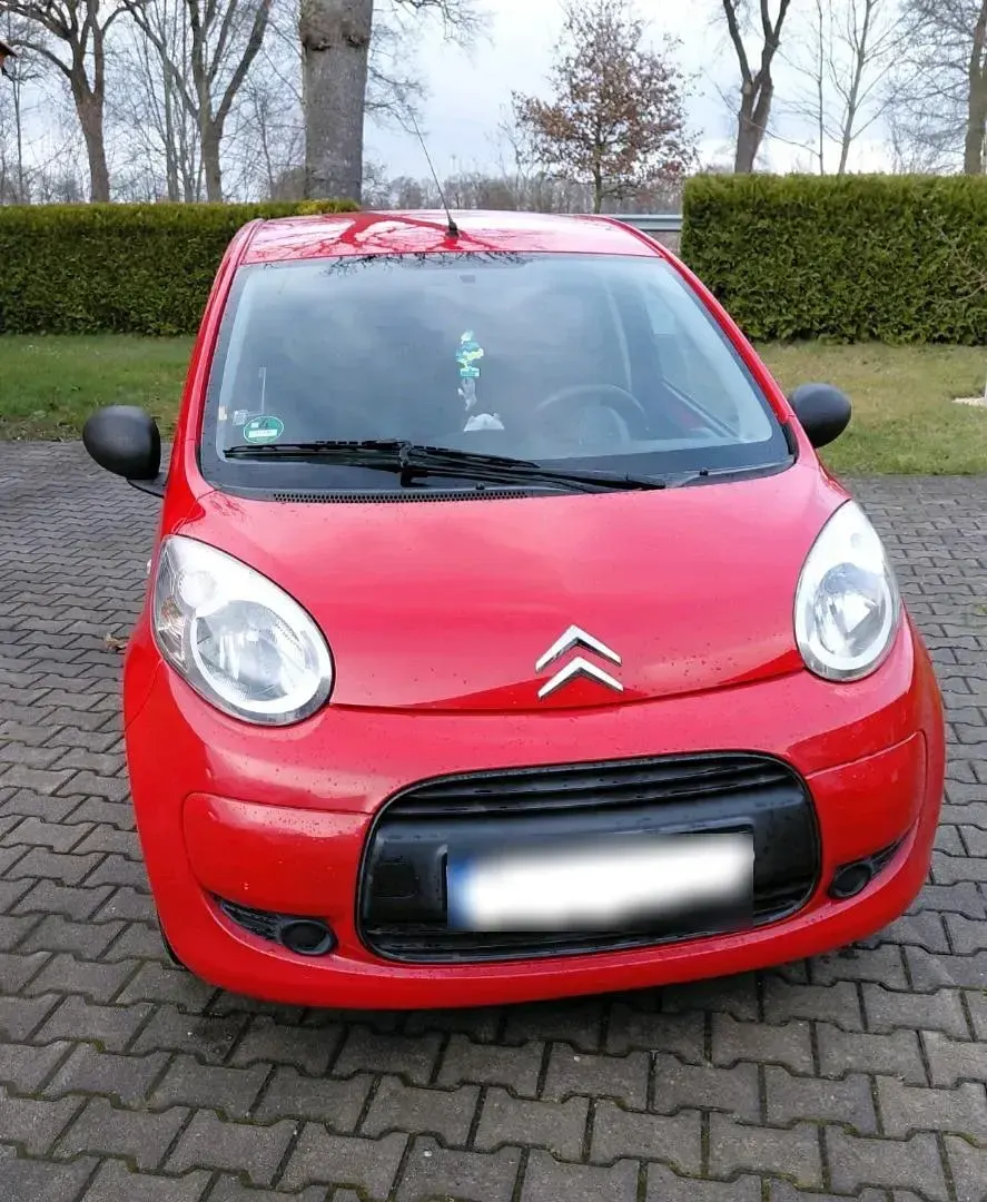 Gebraucht Citroën C1 68 PS (50 kW) 2009 Rot Kleinwagen