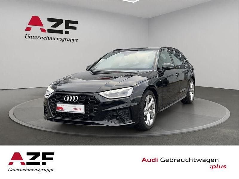 Schwarz Gebraucht 2024 Audi A4 S-Line Kombi | 35.480 € (Guter Preis) - Bild 1/4