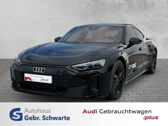 Mythosschwarz metallic Gebraucht 2024 Audi e-tron GT quattro Ambiente Limousine | 108.990 € - Bild 1/4