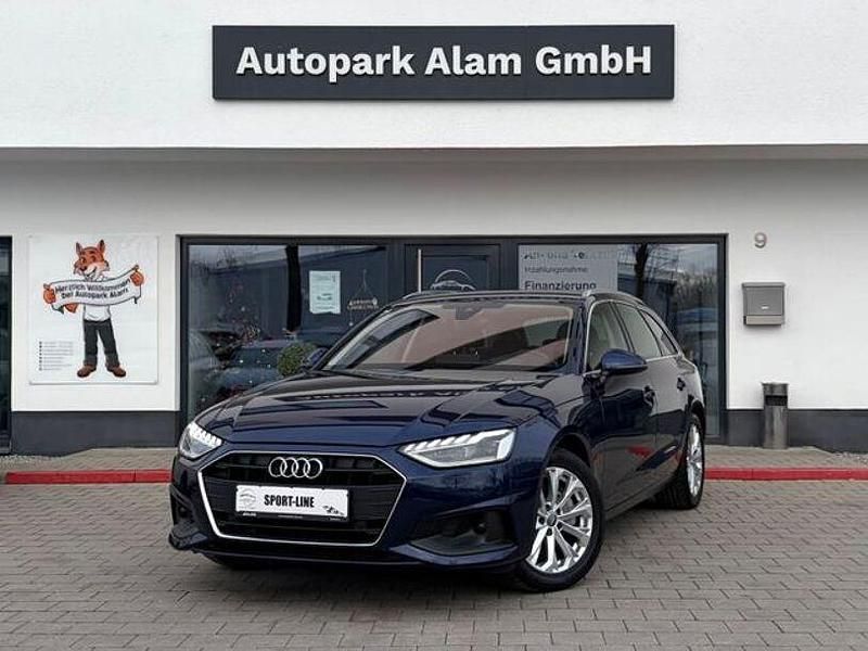 Navarrablau Gebraucht 2021 Audi A4 Basis Kombi | 24.999 € (Fairer Preis) - Bild 1/4