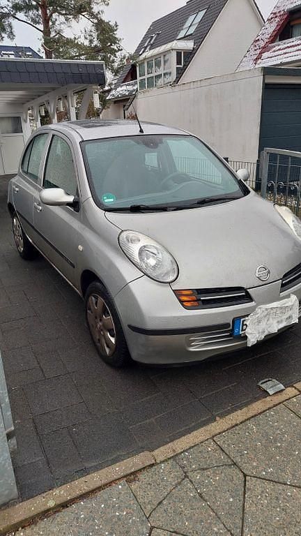 Gebraucht Nissan Micra Acenta 80 PS (58 kW) 2003 Silber Kleinwagen