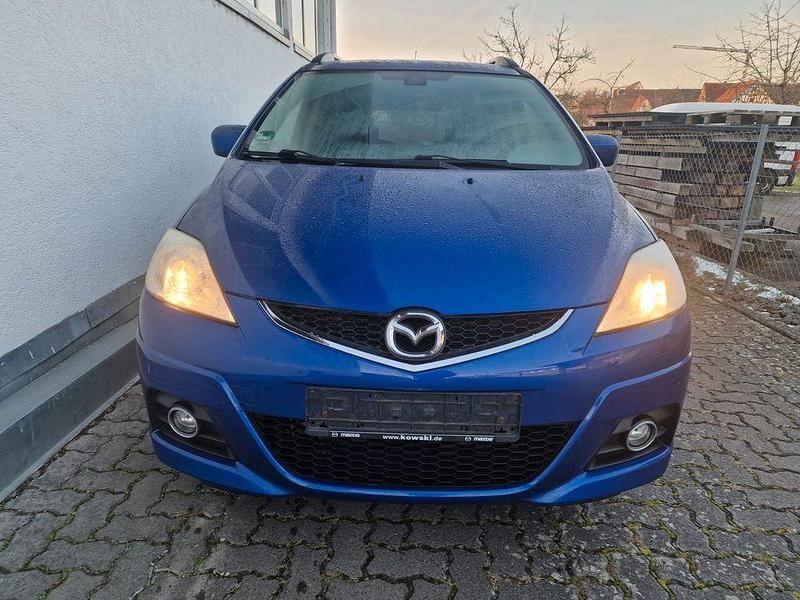 Gebraucht Mazda 5 Exclusive 116 PS (85 kW) 2008 Blau Van / Kleinbus