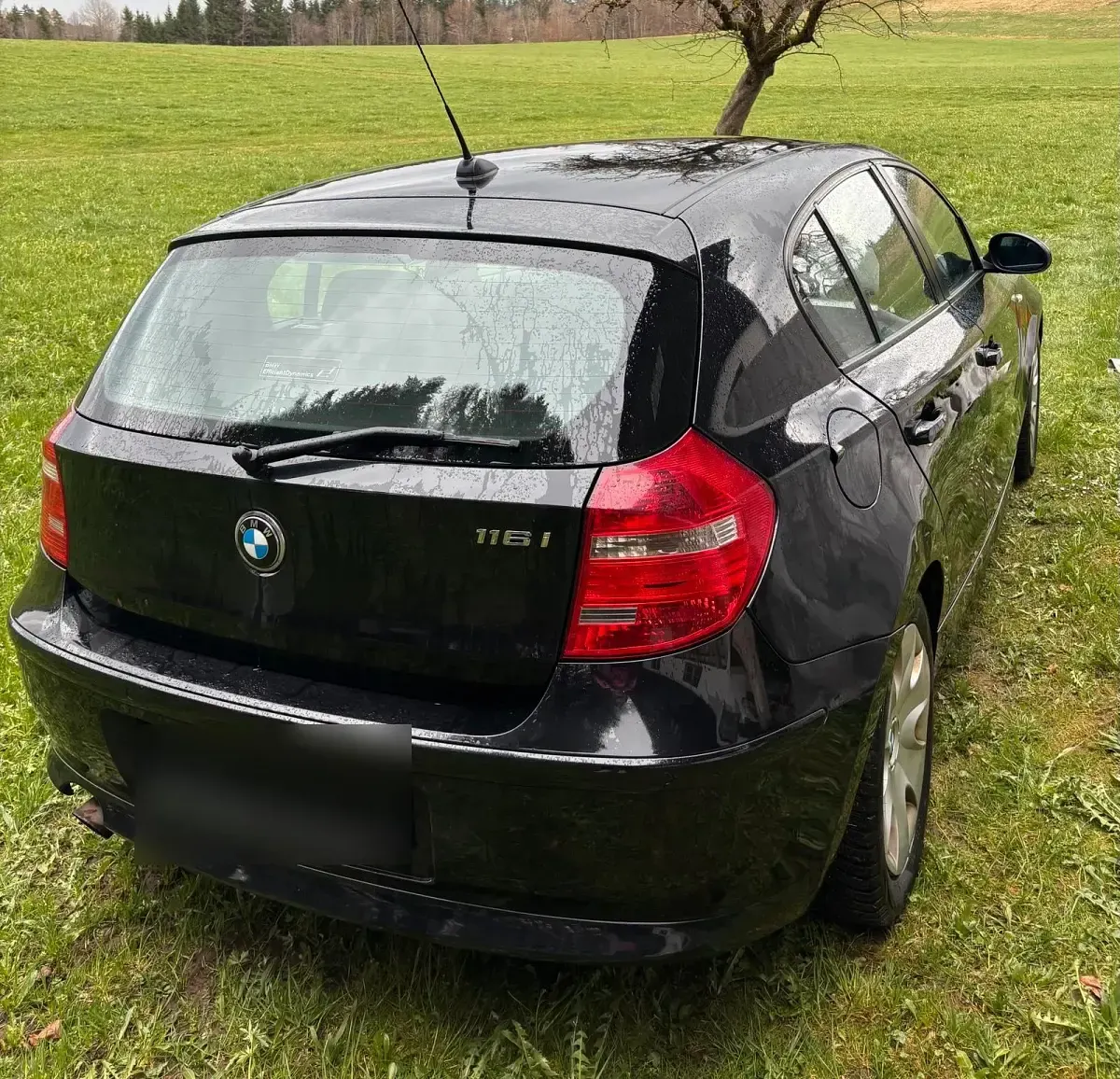 Second-hand BMW 116 116 CP (85 kW) 2009 Negru Hatchback